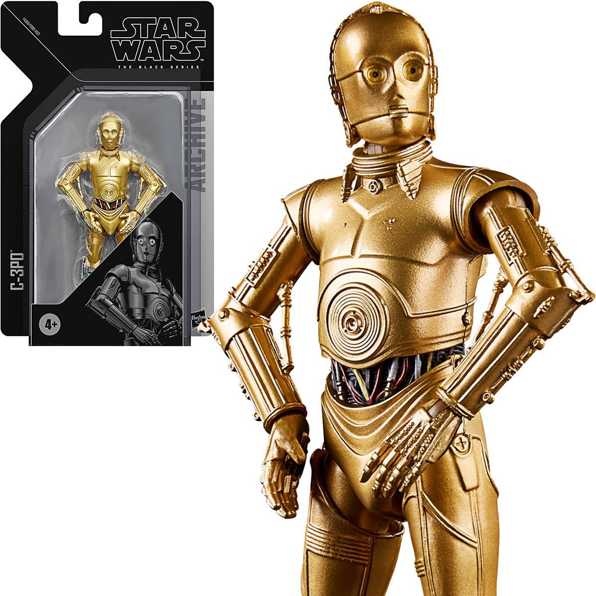 HSF4369 - Star Wars The Black Series Archive C-3PO 6-Inch Action Figure