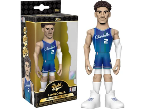 NBA Hornets LaMelo Ball (City Edition 2021) 5-Inch Vinyl Gold Figure