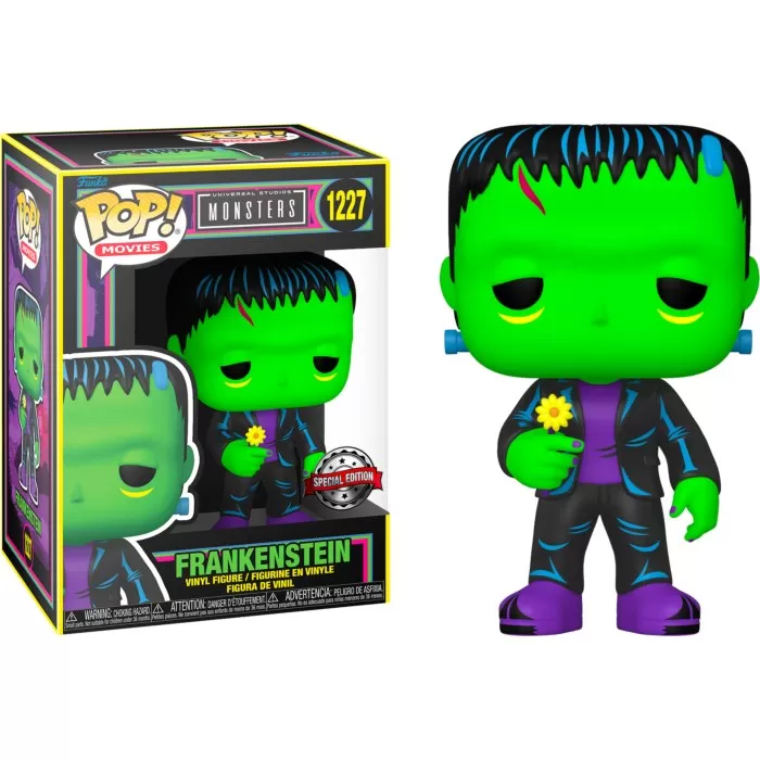 Universal Monsters Frankenstein Blacklight Pop! Vinyl Figure - Exclusive