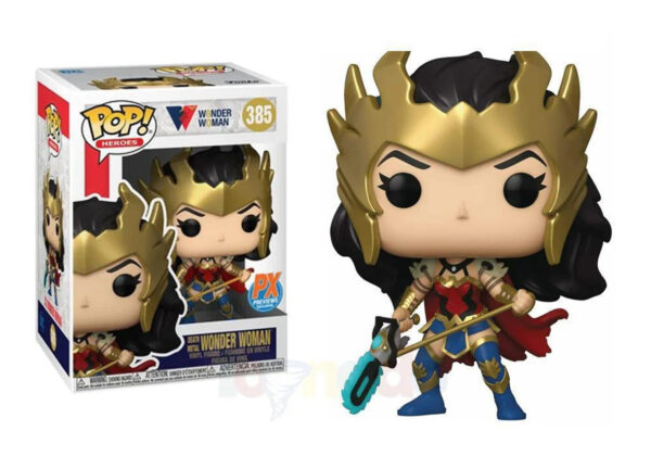 DC Death Metal Wonder Woman Pop! Vinyl Figure - PX