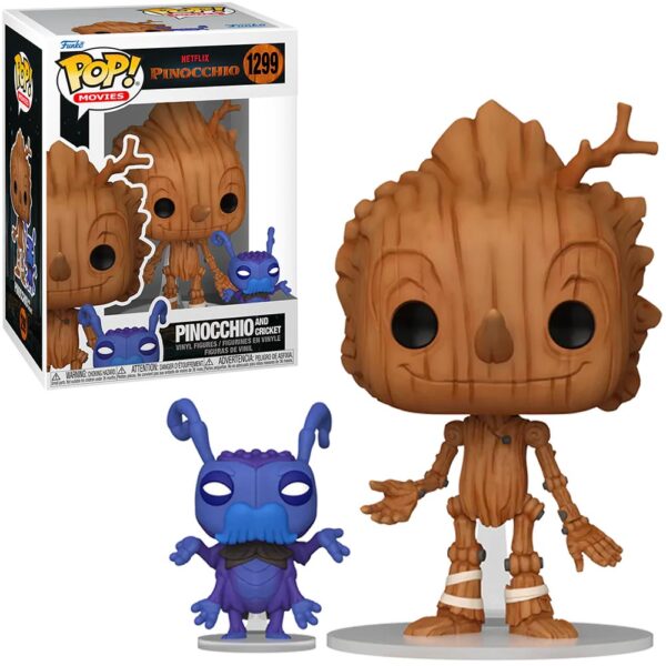 Pinocchio and Cricket Pop! Vinyl Figure