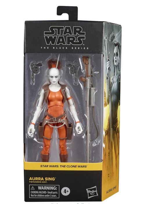 Star Wars The Black Series 6 Inch Action Figure Box Art Wave 5 - Aurra Sing