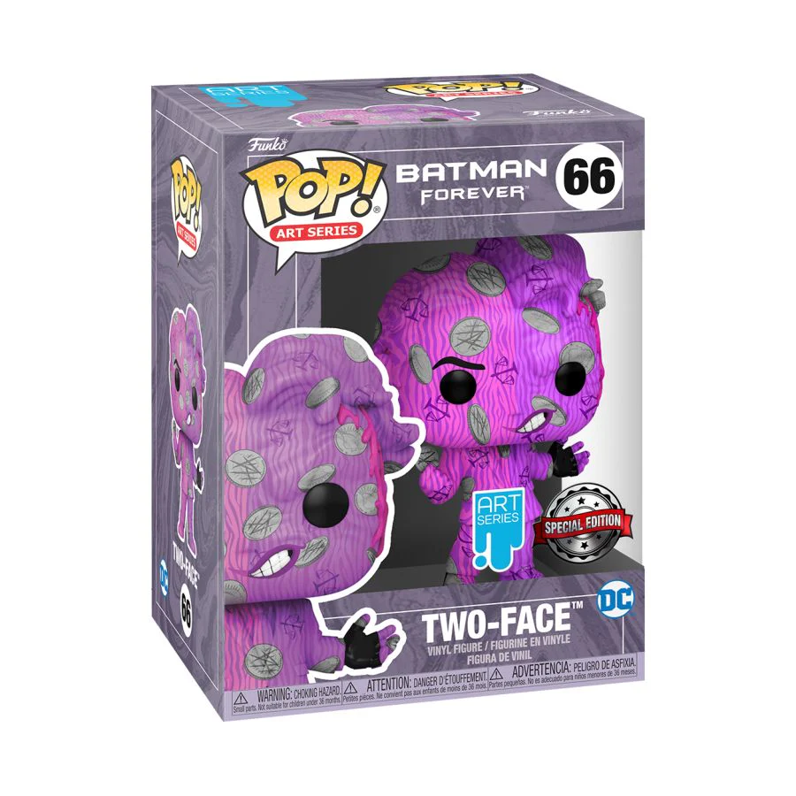 Funko Pop! Art Series 66 DC Batman Forever Two-Face Vinyl Figure