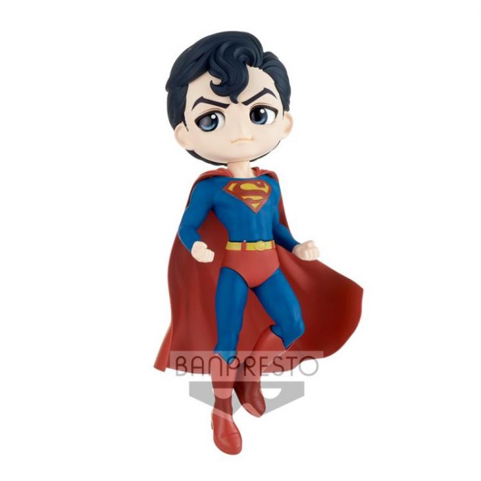 Dc Comics Q Posket Mini Figure Superman Ver. B 15 Cm Banpresto