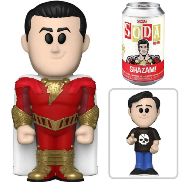 Shazam Soda Can DC Shazam! Funko Soda Vinyl Figure