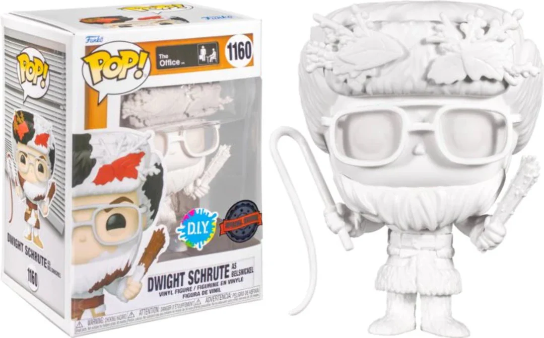 Funko Pop! 1160 Television - The Office - Dwight as Belsnickel DIY Vinyl Figure