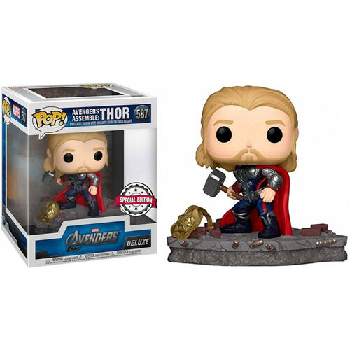 Funko Avengers POP! Marvel Thor Exclusive Deluxe Vinyl Figure #587