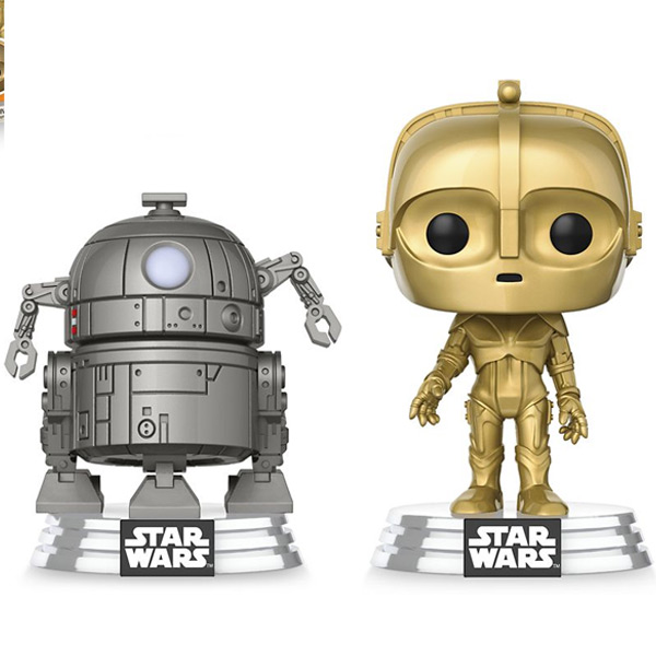Funko POP! Star Wars C-3PO & R2-D2 Exclusive Vinyl Figure 2-Pack [Concept Series]