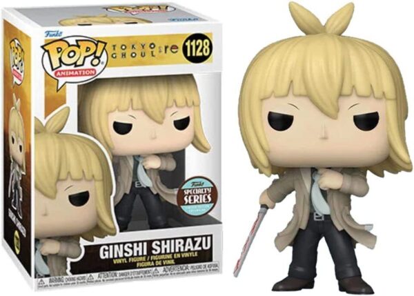 Pop Animation Tokyo Ghoul 3.75 Inch Action Figure Exclusive - Ginshi Shirazu #1128