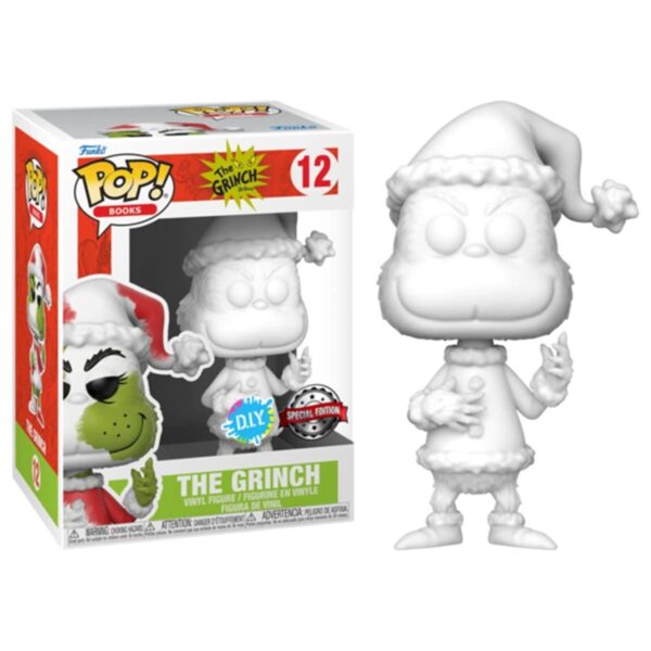 Funko Pop! Books #12 The Grinch DIY Special Edition Vinyl Figure