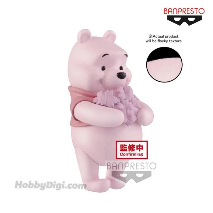 Banpresto Fluffy Puffy Cranenking Figure - Winnie The Pooh ~Cherry Blossoms Style~