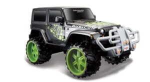 MAI82704-Maisto R/C 1/16 Off-Road Jeep Wrangler Rubicon – Black