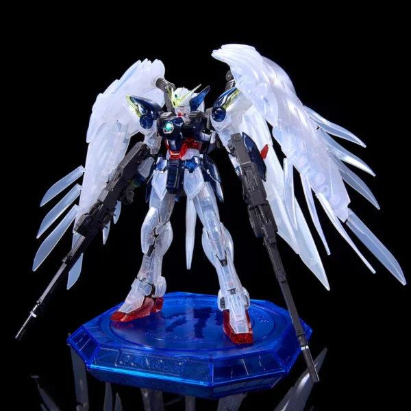 4549660186243-RG 1/144 THE GUNDAM BASE LIMITED WING GUNDAM ZERO EW［CLEAR COLOR］