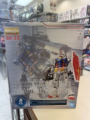 4573102616418-MG 1/100 The Gundam Base Limited RX-78-2 Gundam Ver. 3.0 [Titanium Finish]