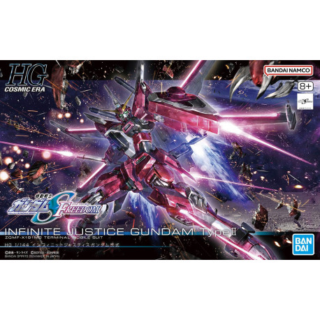 5066692-HG 1/144 INFINITE JUSTICE GUNDAM TypeⅡ