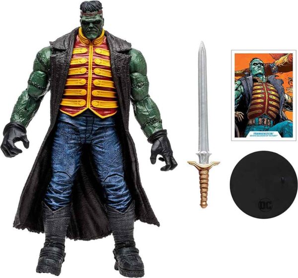 DC Multiverse Comic Frankenstein MegaFig 10 Inch Action Figure