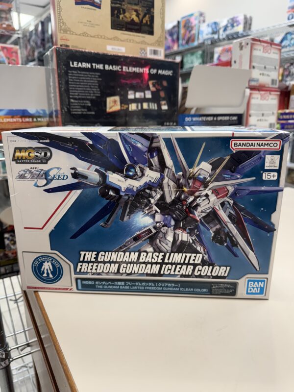 4573102665799-Gundam Base Limited MGSD Master Grade Freedom Gundam [Clear Color Ver.]