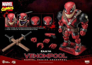 Marvel Comics: Venompool EAA-144 Egg Attack Action Figure Beast Kingdom
