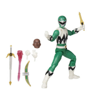 Power Rangers Lightning Collection Wild Force Blue Ranger 6-Inch Premium Collectible Action Figure Toy, Multiple Accessories
