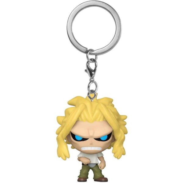 Funko My Hero Academia All Might (True Form) GITD Pocket Pop! Key-chain - AAA Anime Exclusive