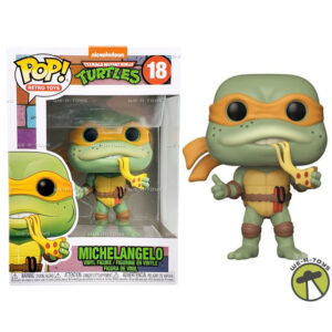 Funko Teenage Mutant Ninja Turtles POP! Retro Toys Michelangelo Vinyl Figure #18