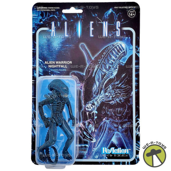 Super7 Aliens Reaction Figures Alien Warrior Nightfall Action Figure