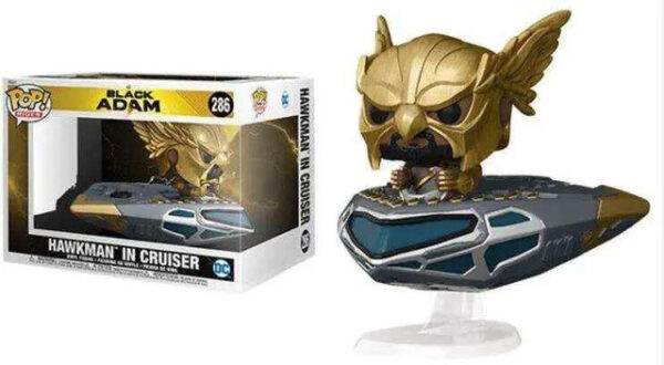 Hawkman in Cruiser 286 DC Black Adam Funko Pop! Rides Vinyl Figure
