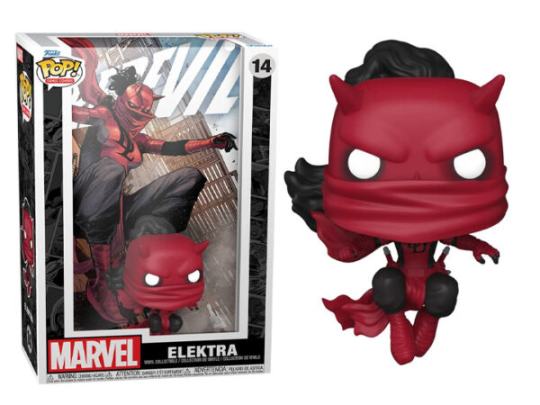 Pop! Comic Covers Marvel Daredevil Bobble-Head Figure Elektra #14