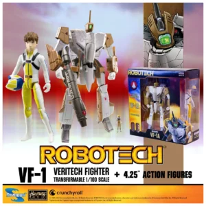 Tonami Robotech Ben Dixon VF-1J Veritech Nave y Figura 4,25