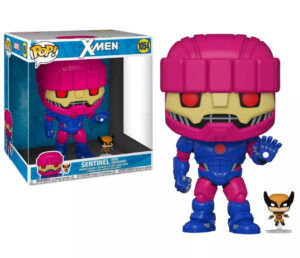 JUMBO Funko Pop! X-MEN Sentinel 10 Inch with Wolverine Figure #1054 PX Exclusive