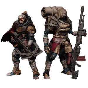 TNFAVA54 – Acid Rain Chief Koren and Doeg 1:18 Scale Action Figure 2-Pack