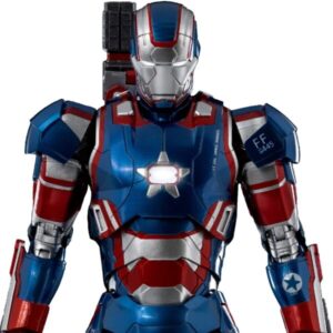 TH3Z0257-Avengers: Infinity Saga Iron Patriot DLX 1:12 Scale Action Figure