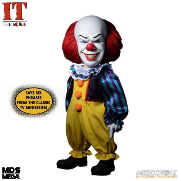 MZ43053-IT (1990) Talking Pennywise Mega Scale 15-Inch Doll