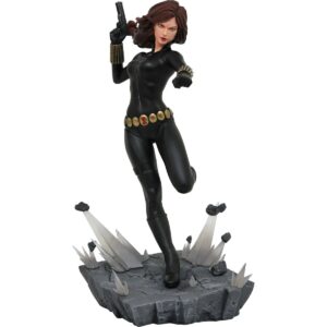 DC83896-Marvel Premier Collection Comic Black Widow Statue