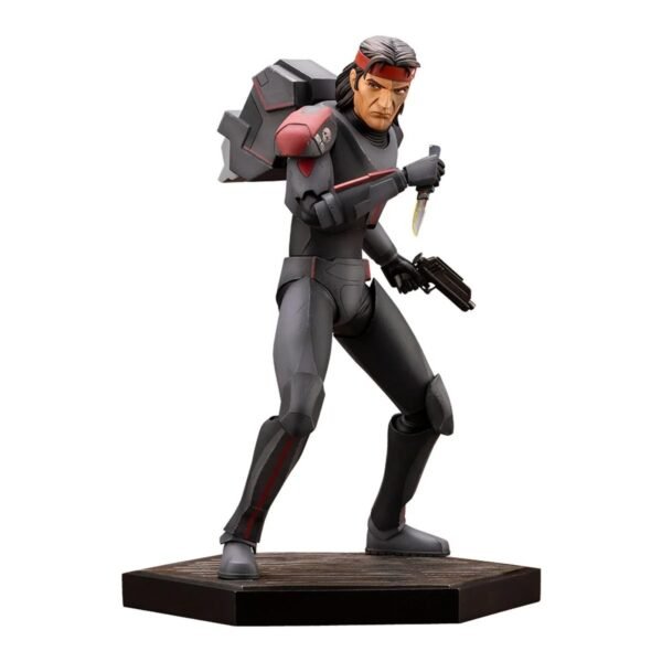 KTSW185-Star Wars: The Bad Batch Hunter ARTFX 1:7 Scale Model Kit