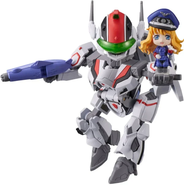 VF-25F MESSIAH VALKYRIE (ALTO USE) with SHERYL Macross Frontier, Bandai Spirits Tiny Session