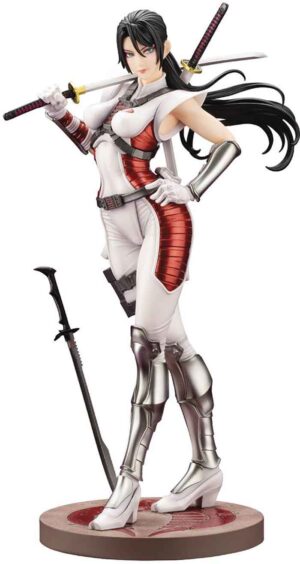 GI Joe Bishoujo Snake Eyes II Exclusive Statue [Dawn Moreno, White Outfit]