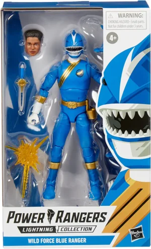 Power Rangers Wild Force Lightning Collection Blue Ranger Action Figure [Max Cooper]