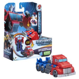 04EC5ADA_8 Transformers Earthspark 1 Step Flip Changer Optimus Prime Action Figure