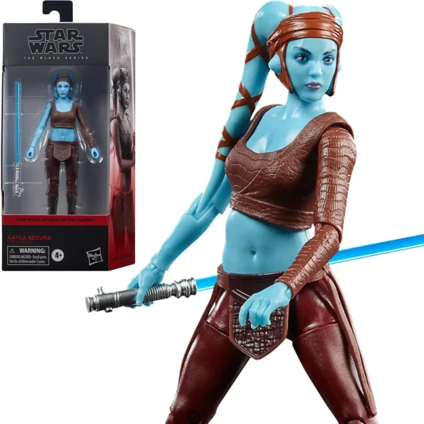 Star Wars Revenge of the Sith Black Series Aayla Secura Action Figure