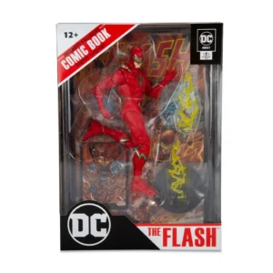 McFarlane Toys DC Page Punchers The Flash Action Figure & Comic Book [Barry Allen]