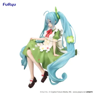 Hatsune Miku Noodle Stopper Figure -Flower Fairy Clover