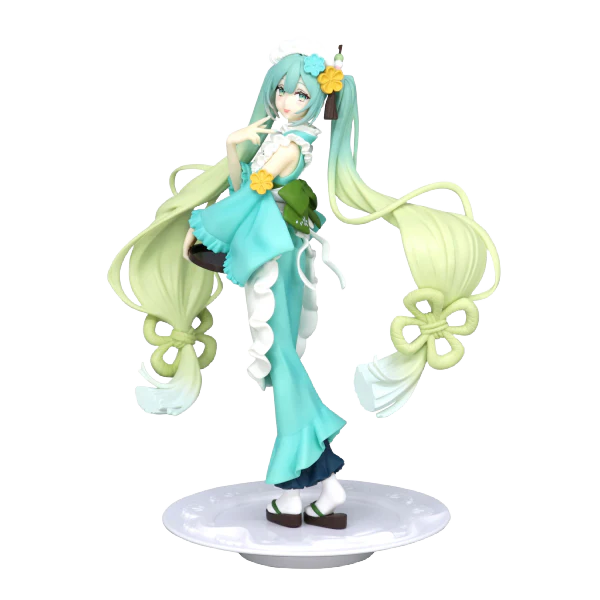Hatsune Miku Exceed Creative Figure -Matcha Green Tea Parfait Mint ver.