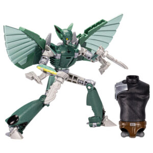 Transformers Earthspark Terran Nightshade Deluxe Action Figure [Build Dr. Meridian "Mandroid" Piece!]