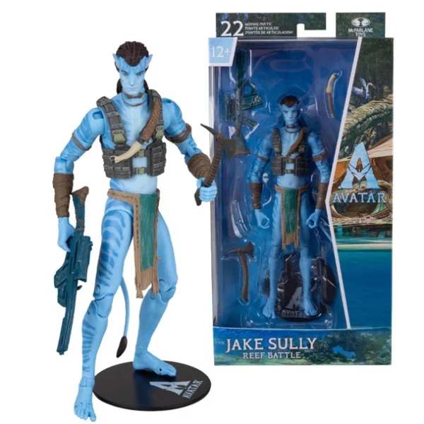 McFarlane Toys Avatar Way of the Water Jake Sully Action Figure [Reef Battle]