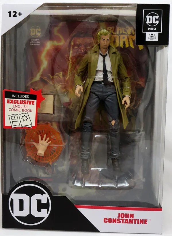 McFarlane Toys DC Page Punchers Constantine Action Figure & Comic Book