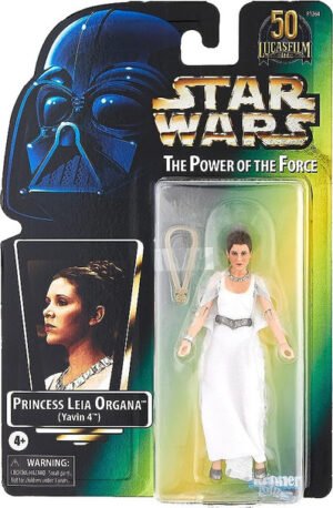 Star Wars Power of the Force Black Series Princess Leia Organa Action Figure [Yavin, Lucasfilm 50th Anniversary]